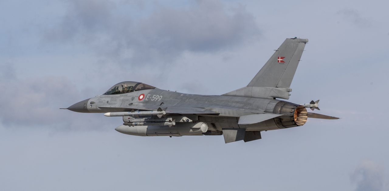 F-16 należący do Danii