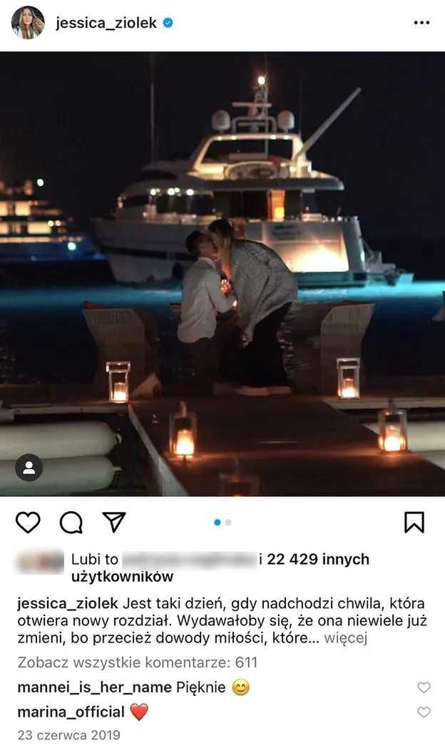 Jessica Ziółek i Arkadiusz Milik