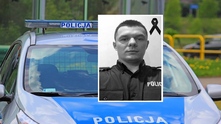 Nie żyje młody policjant. Osierocił dwójkę dzieci
