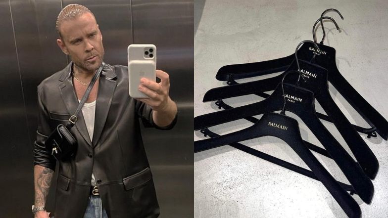 Dawid Woliński sprzedaje markowe wieszaki