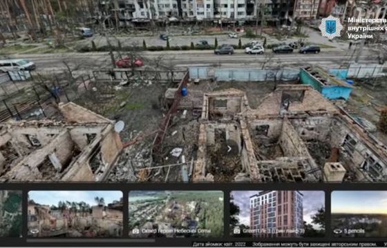 Co spustoszyli Rosjanie w Ukrainie? Pokażą to Mapy Google