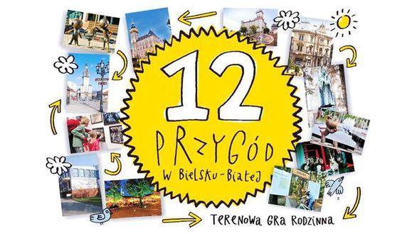Bielsko-Biała. Broszurka zachęca do spacerów po mieście. 