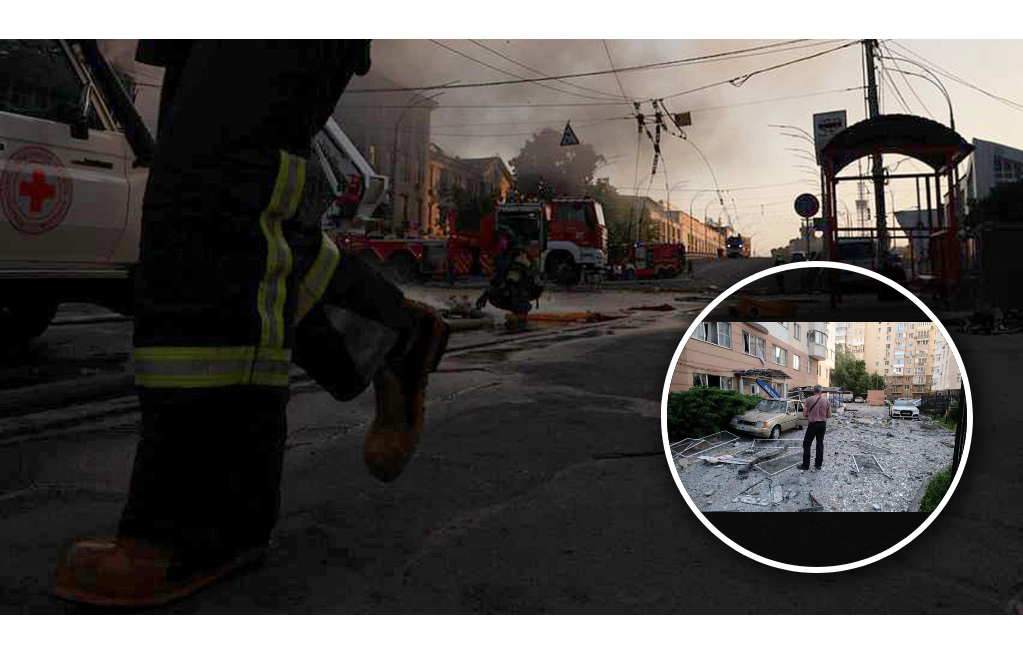 Russian missile overnight attack on Kyiv, four dead