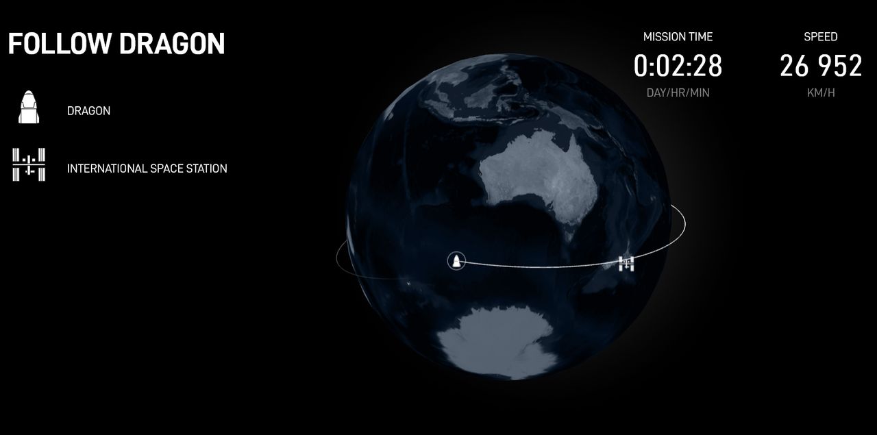 Śledzenie lotu na żywo z Polakiem na pokładzie dzięki SpaceX