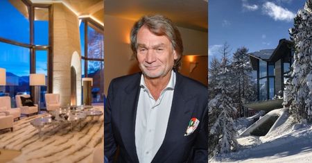 Szwajcarski dom Jana Kulczyka wyceniono na ponad 700 mln zł! Ściany ze złota, podziemne jezioro i teatr (WIDEO)