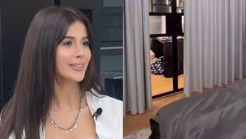 Salon z kuchnią to nic przy sypialni Roxie i Kevina. Ma sekretne drzwi