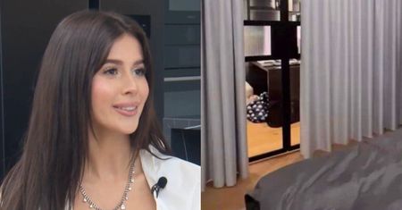 Salon z kuchnią to nic przy sypialni Roxie i Kevina. Ma sekretne drzwi
