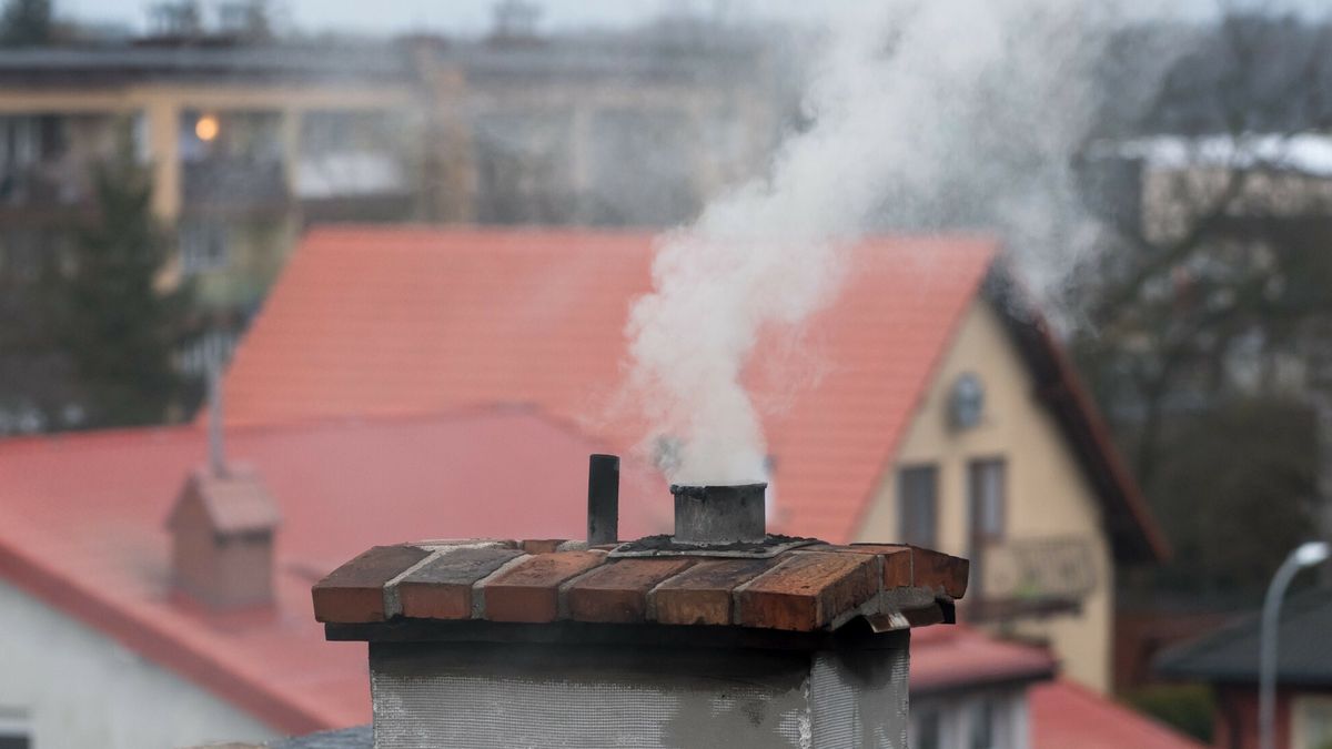 Ogrzewanie w Polsce. Dym z komina