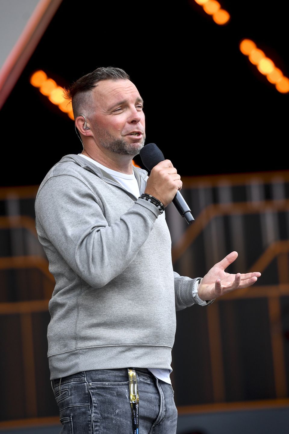 Marcin Wójcik z zaokrągloną sylwetką