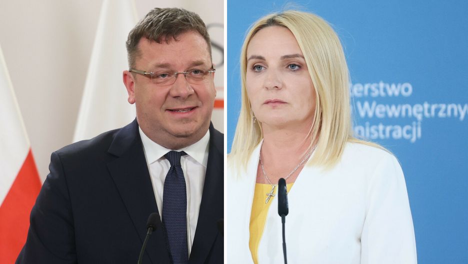 Michał Wójcik oraz Agnieszka Ścigaj