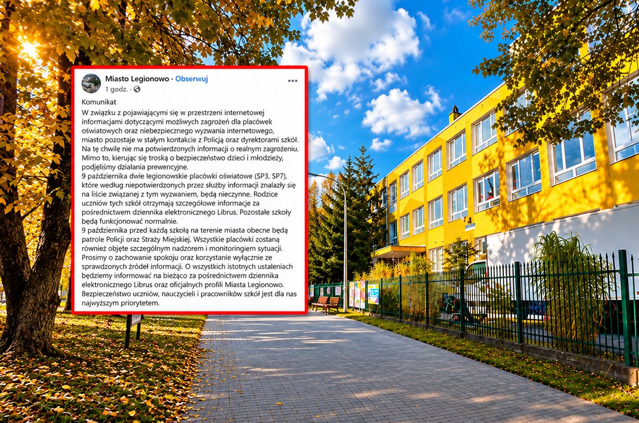 Legionowo zamyka dwie szkoły. Rodzice dostali ważny komunikat