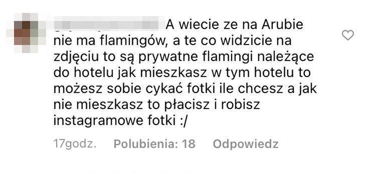 Anna Wendzikowska krytykowana za zdjęcia ze zniewolonymi flamingami