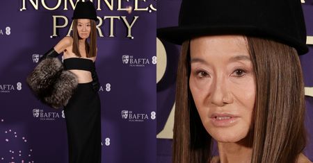 76-letnia Vera Wang prezentuje płaski brzuch na imprezie w Londynie. Czas się dla niej zatrzymał? (ZDJĘCIA)