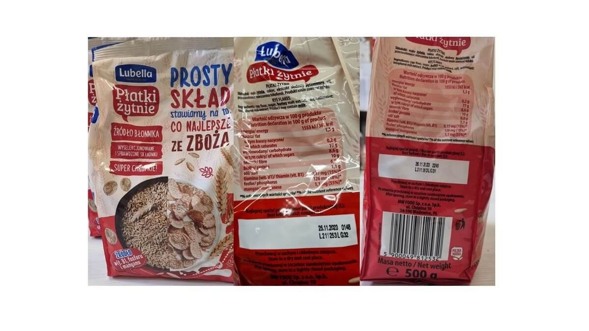 Płatki żytnie, Lubella, 500 g