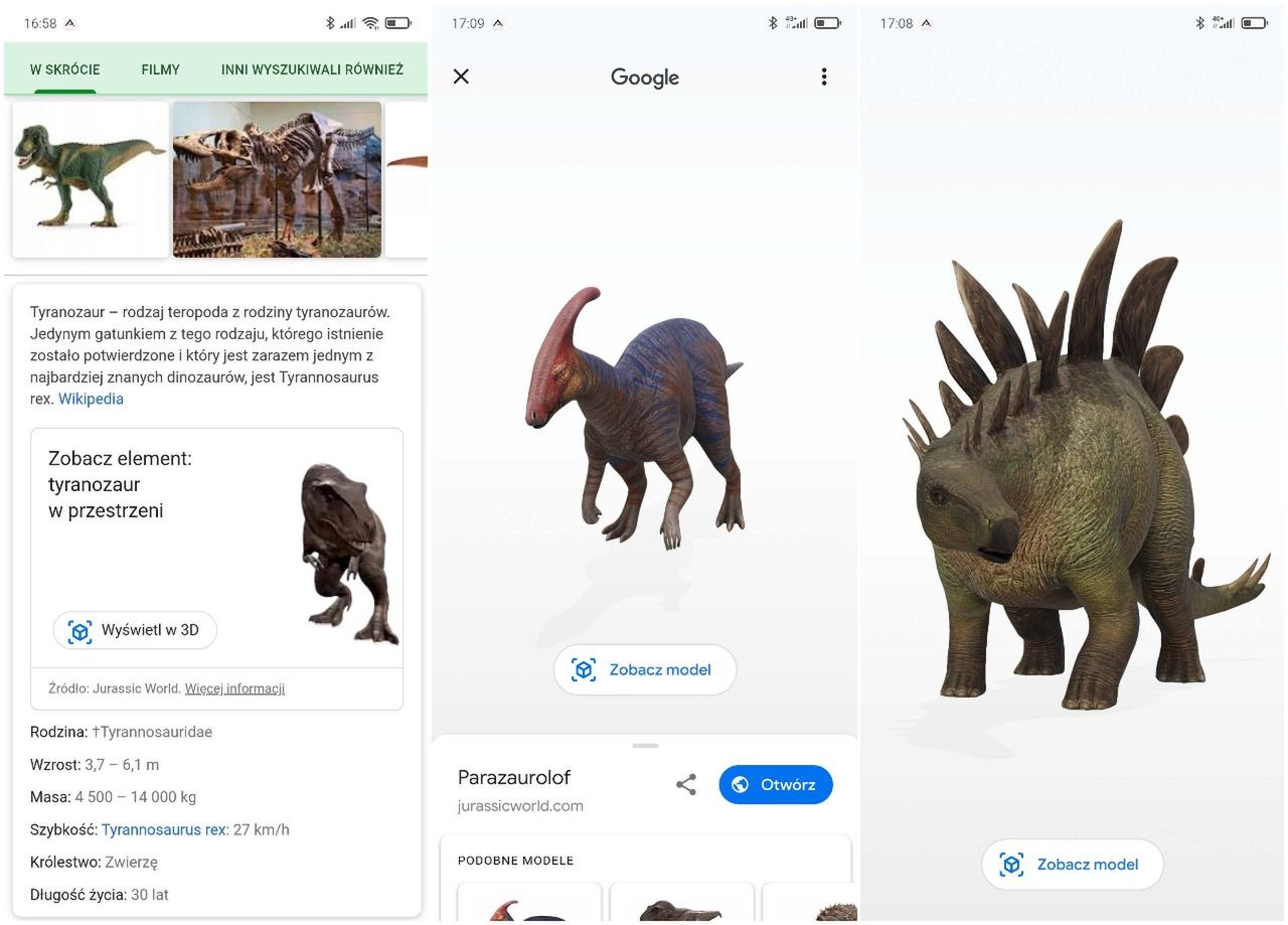 Halo, policja? Google wypuścił dinozaury na moje osiedle 2
