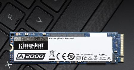 Kingston A2000 - niedrogie dyski SSD NVMe już w sprzedaży