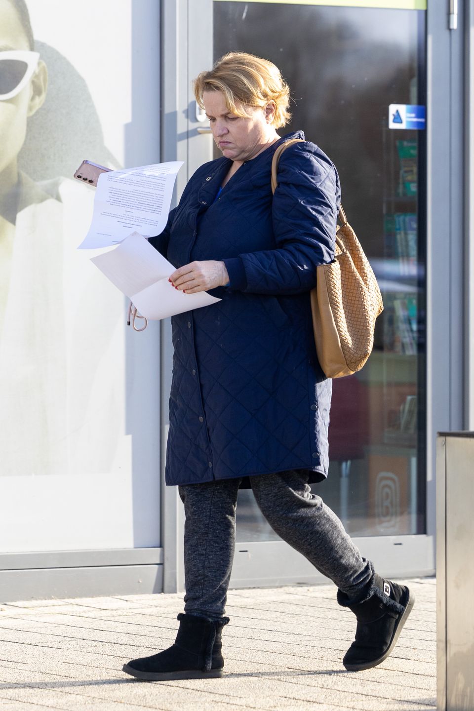 Katarzyna Bosacka na zakupach