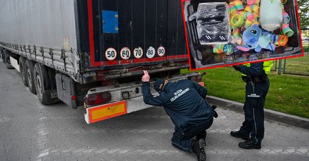 Służby zatrzymały dostawczaka. W środku odkryły tysiące podróbek