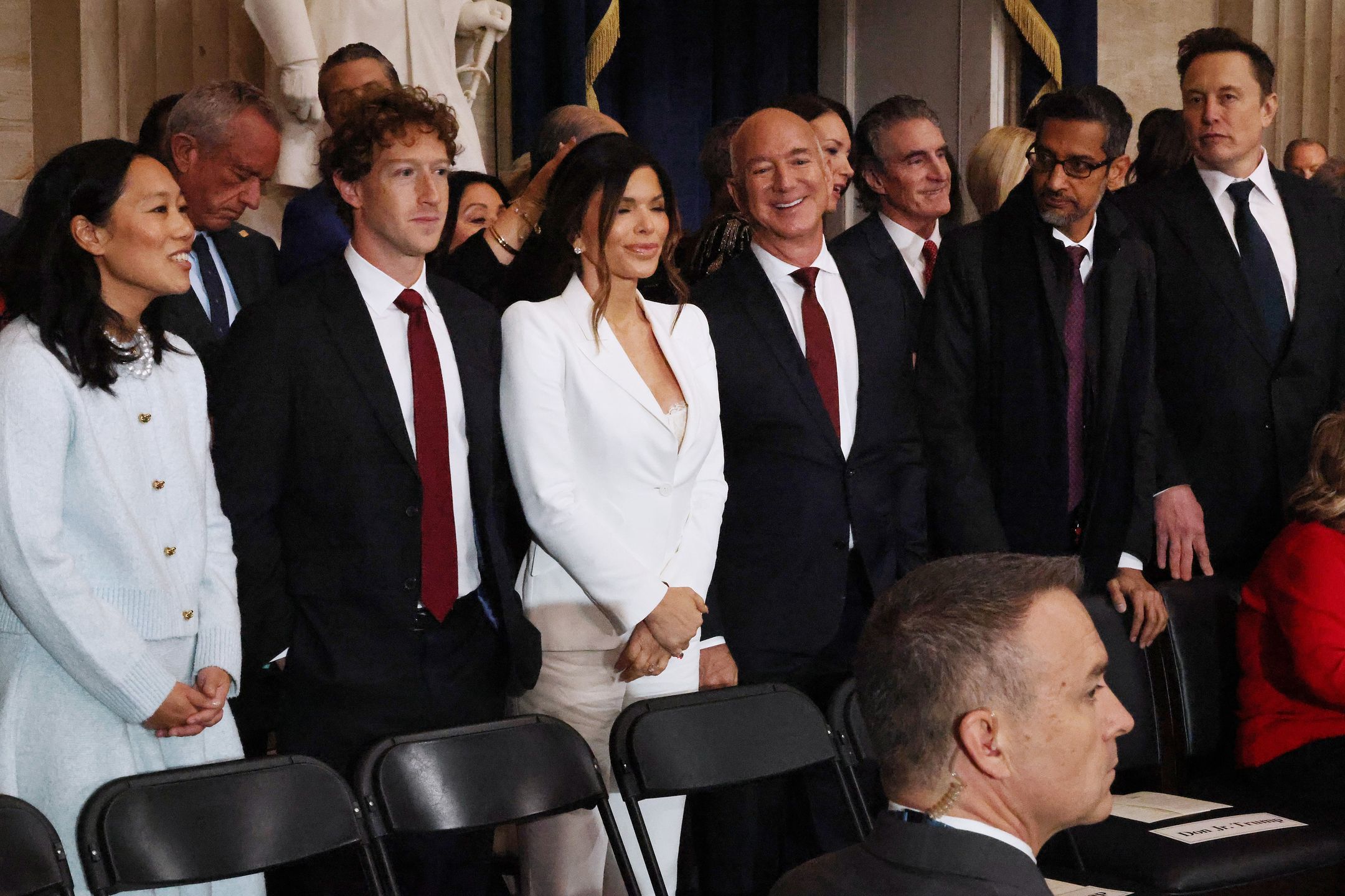 Lauren Sanchez na inauguracji Donalda Trumpa