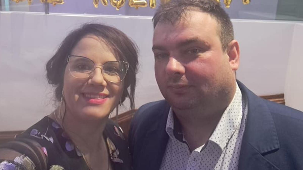 Justyna i Łukasz ze wsi Ciemnoszyje