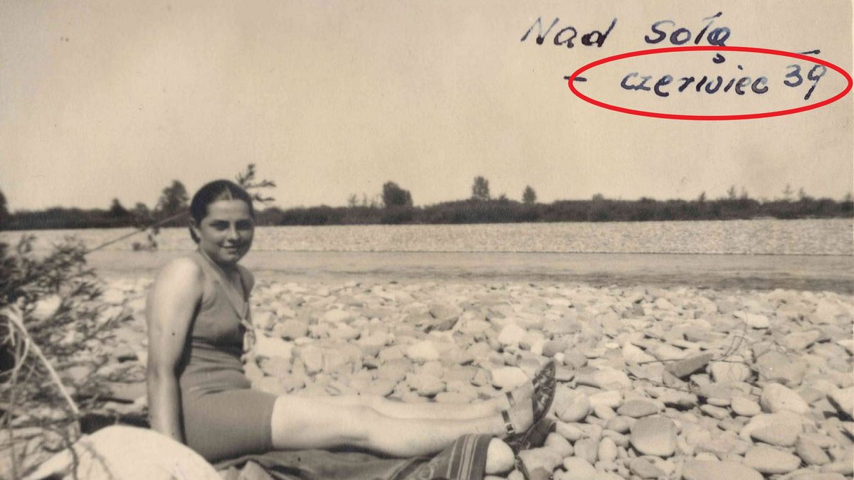 Helena Polak z d. Pysz (1917-2015) „nad Sołą”
