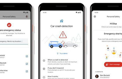 Google wprowadzi aplikację Personal Safety. Będzie alarmować o wypadkach drogowych