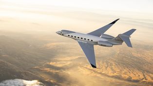 Gulfstream G800 poleciał na 100 proc. SAF. Sprawdzili smugi i emisje