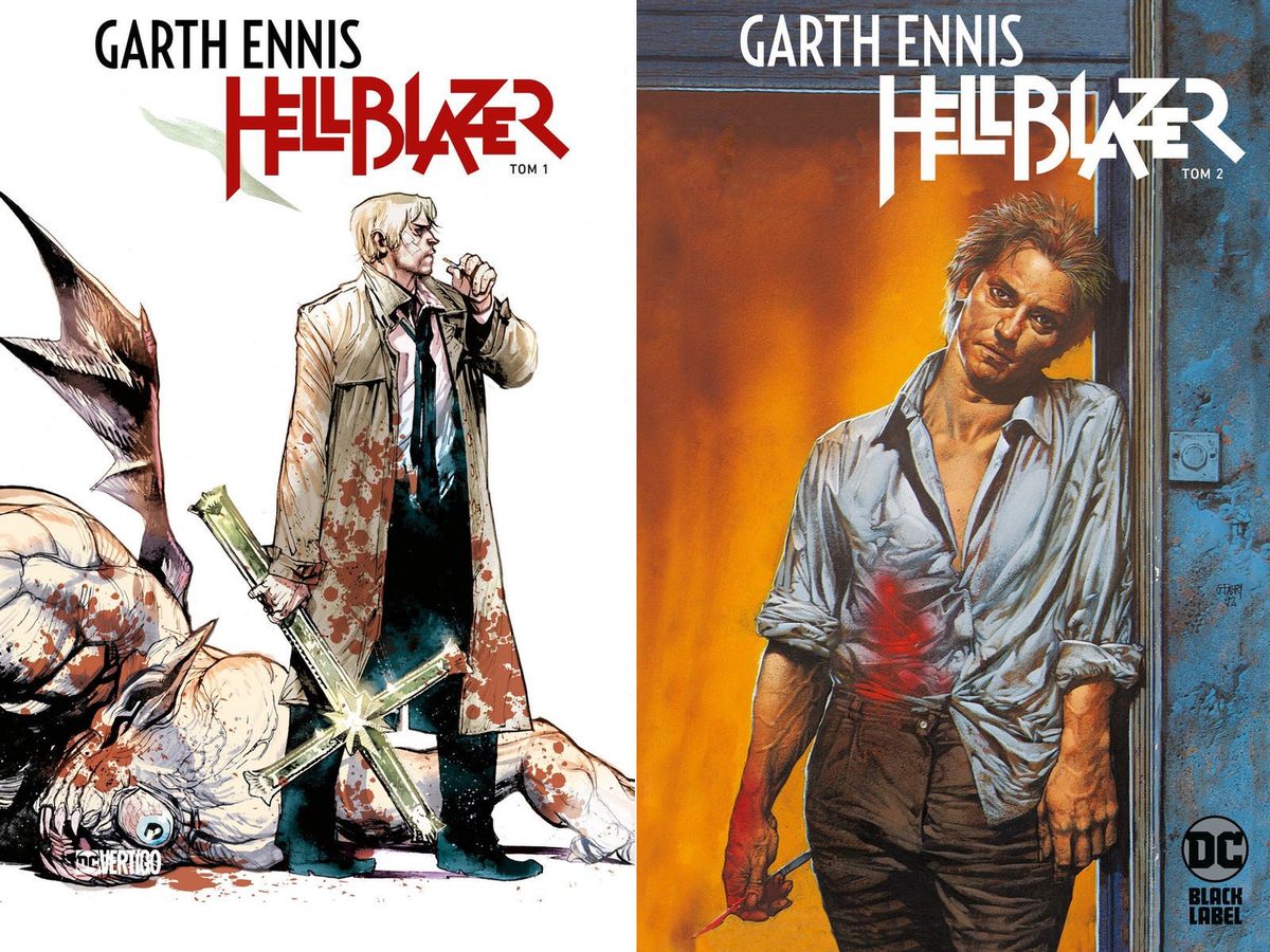 "Hellblazer", tom 1 i 2 runu Gartha Ennisa