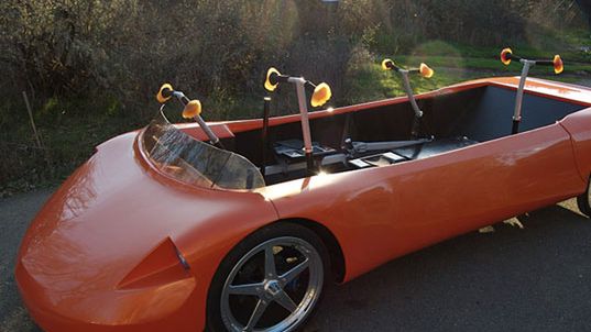 Samochód napędzany siłą mięśni 1