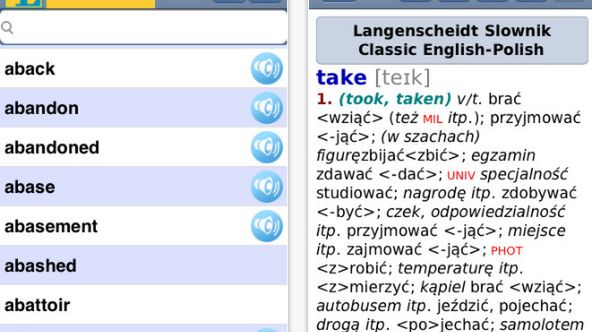 Polskie słowniki Langenscheidt 1