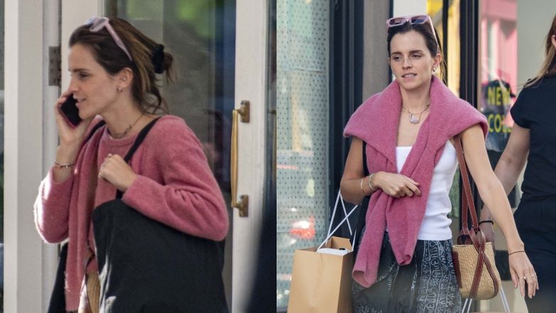 Emma Watson robi zakupy w Londynie