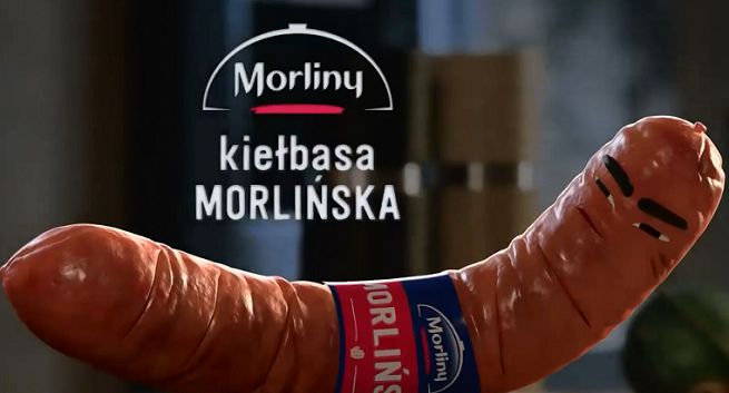 Kiełbasy Morlińskie reklamowane jako bohaterowie kina akcji (wideo)
