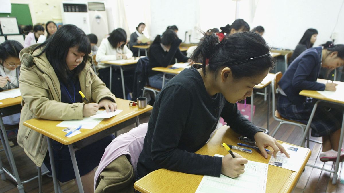 Egzaminy w Korei Płd.