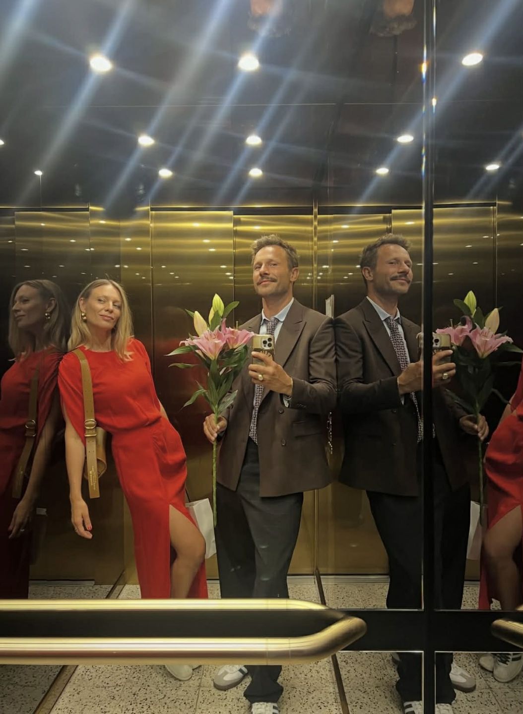 Banasiuk składa Boczarskiej życzenia