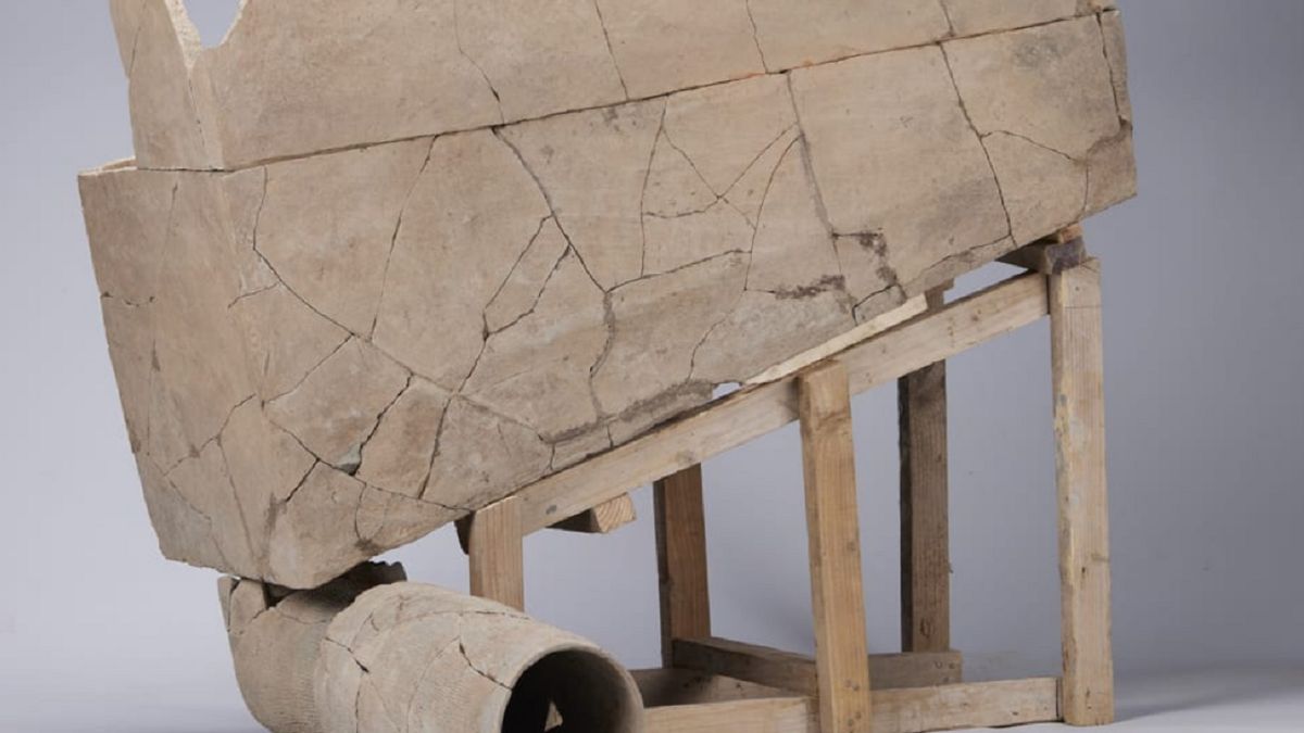 Toaleta liczy sobie ponad 2400 lat.