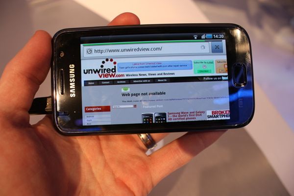 Samsung Galaxy S I9000 na żywo! [wideo+galeria] 10