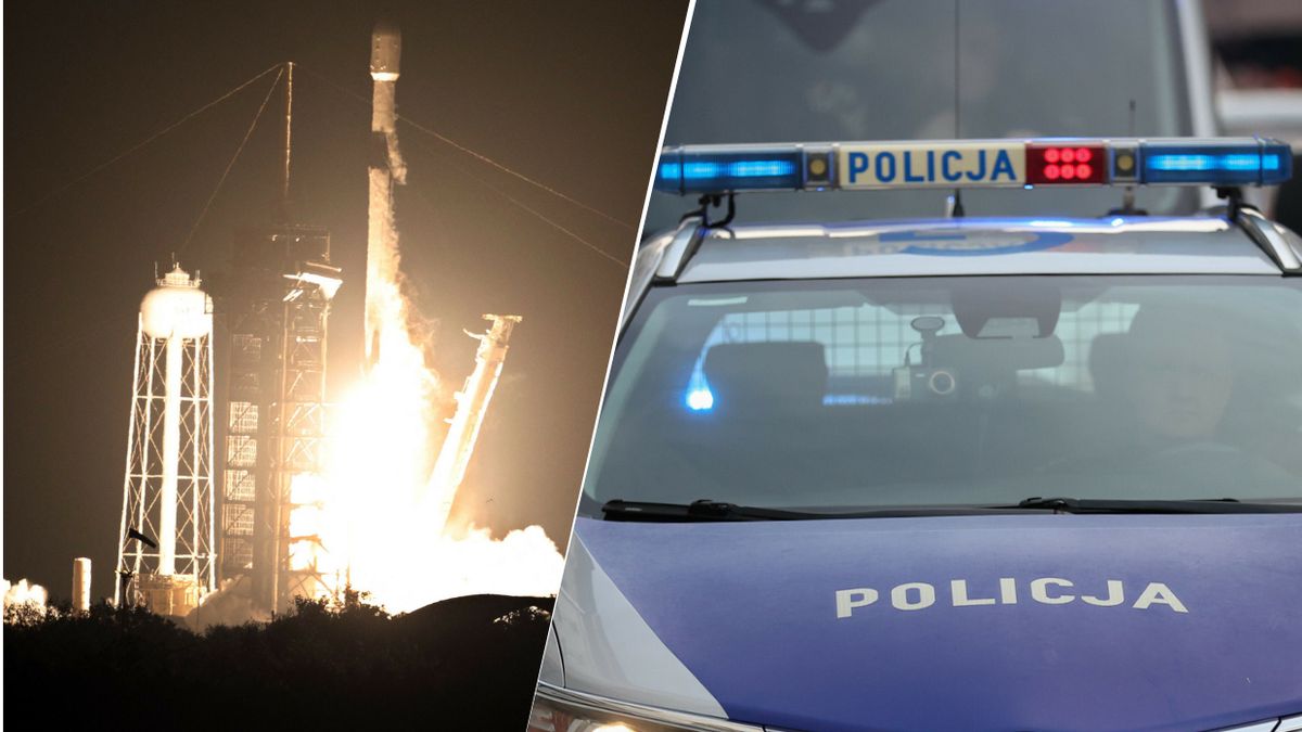 kolejny fragment rakiety