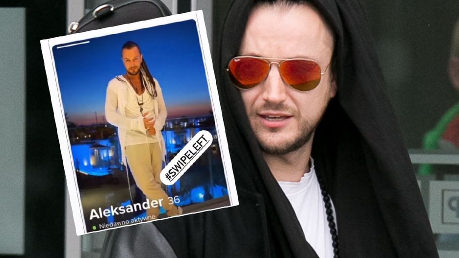 Aleksander Baron pokazał "swoje" konto na Tinderze. Ktoś się podszył pod muzyka