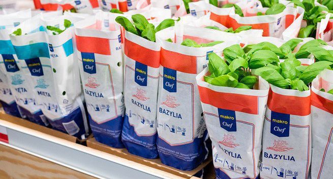 Makro Polska rezygnuje z plastiku w opakowaniach świeżych ziół