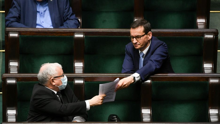 Mateusz Morawiecki, Jarosław Kaczyński