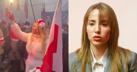 Marianna Schreiber tłumaczy się z ODPALENIA RACY na marszu z okazji 11 listopada. Sprawę komentuje policja