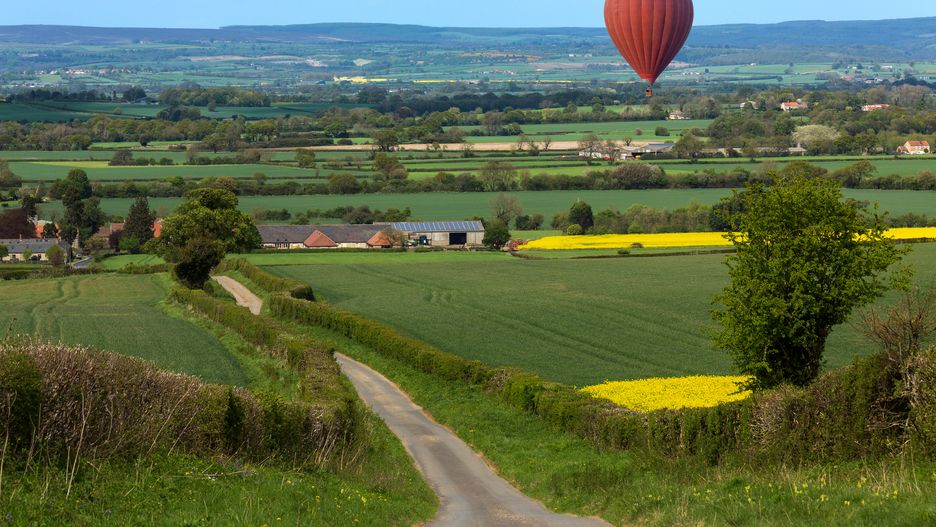 Wypadek podczas lotu balonem w Wielkiej Brytanii (zdjęcie ilustracyjne)