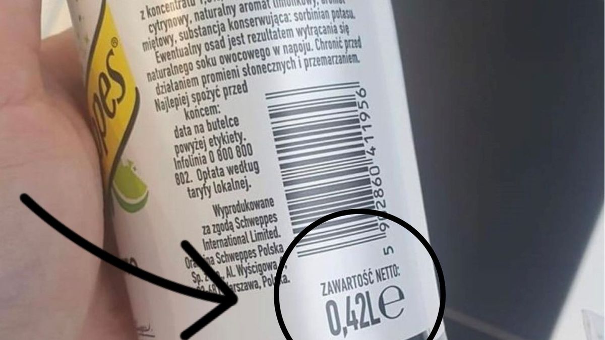 Internautka zrobiła zdjęcie butelki popularnego napoju