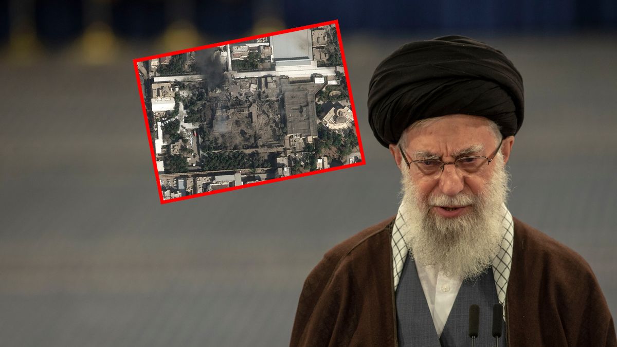 Rezydencja ajatollaha Chameneia została całkowicie zniszczona