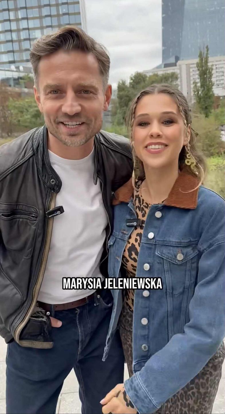 Marcin Rogacewicz zapowiada współpracę z Marią Jeleniewską