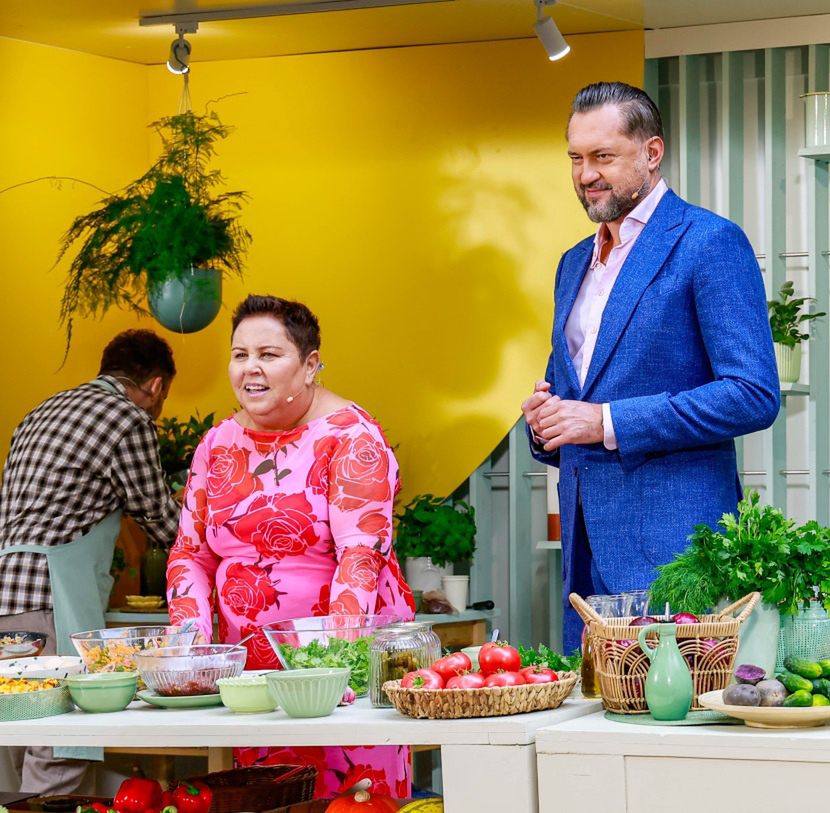 Dorota Wellman i Marcin Prokop w "Dzień dobry TVN"