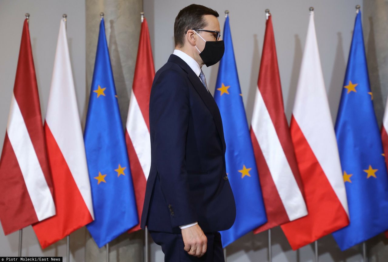 Zdaniem premiera Mateusza Morawieckiego gazociąg Nord Stream 2 jest narzędziem szantażu Moskwy 