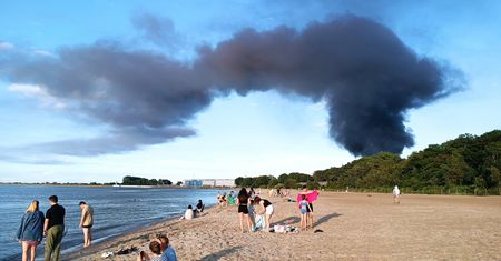 Wtedy się zaczęło. Akurat byli na plaży