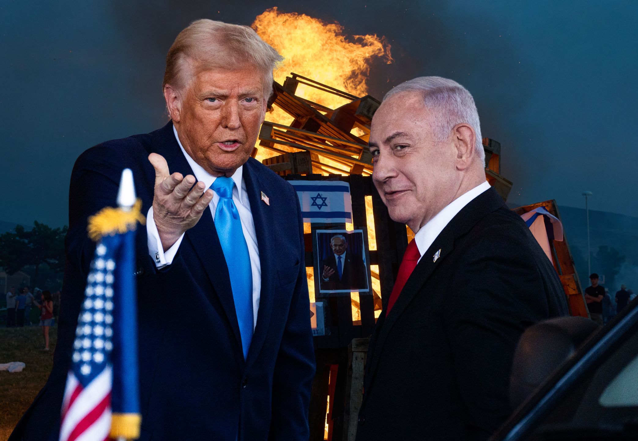 Netanjahu od lat ma bardzo dobre relacje z Trumpem