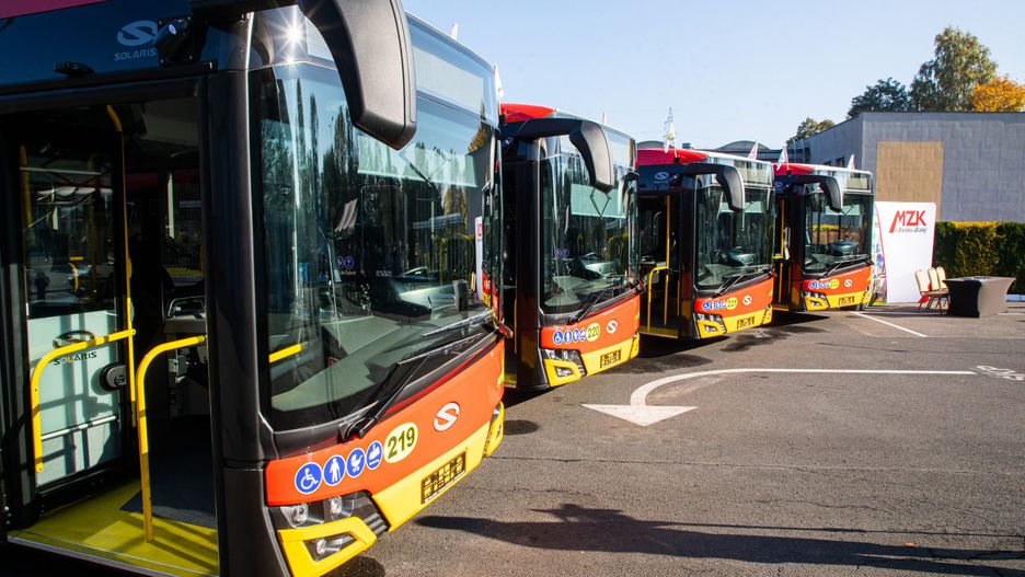 Bielsko-biała. Nowe autobusy już jeżdżą po drogach miasta.